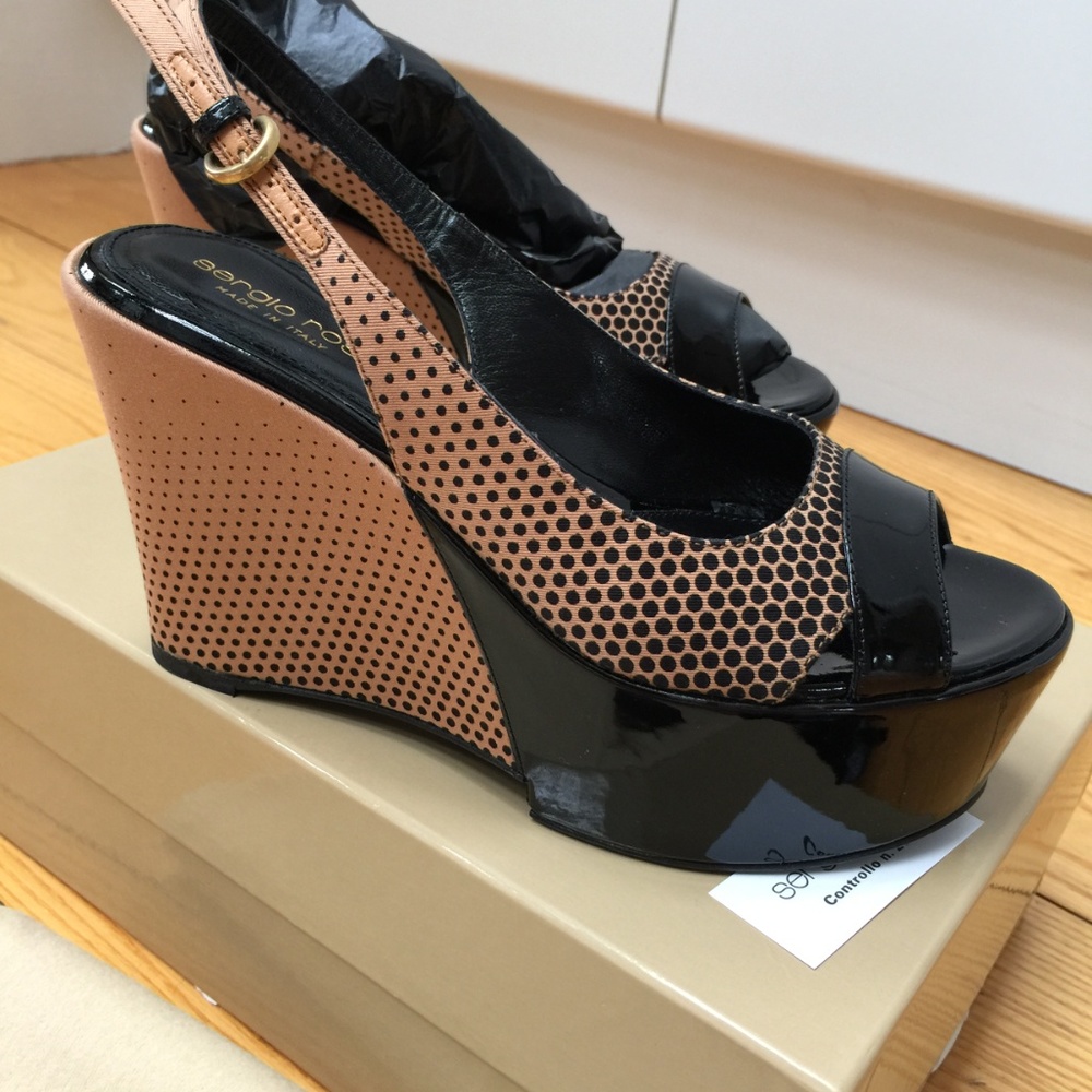 Sergio Rossi Platform Sandals US6